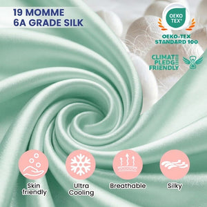 MaraSilk 19-Momme Pure Mulberry Silk Pillowcase - MC05