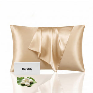 MaraSilk 22-Momme Pure Mulberry Silk Pillowcase - MC07
