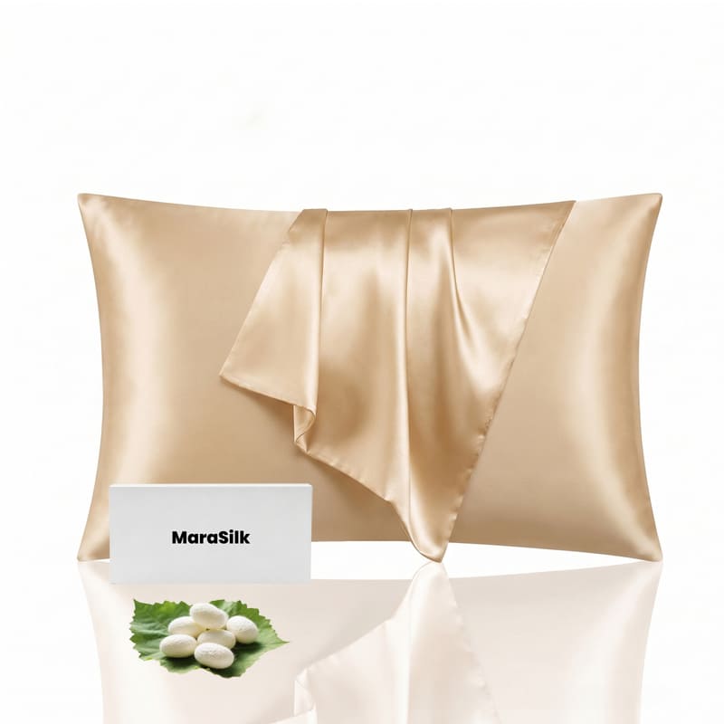 MaraSilk 22-Momme Pure Mulberry Silk Pillowcase - MC07