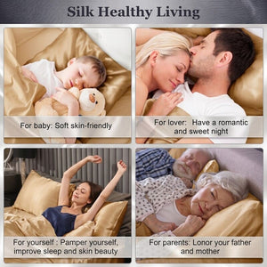 MaraSilk 22-Momme Pure Mulberry Silk Pillowcase - MC07