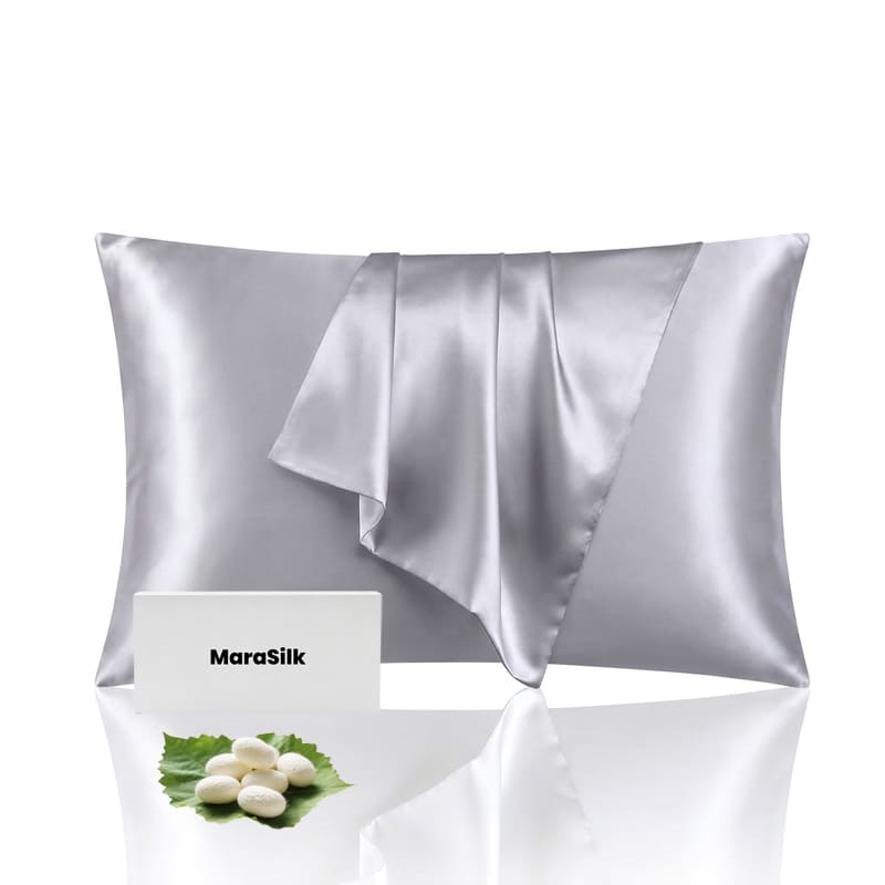 MaraSilk 22-Momme Pure Mulberry Silk Pillowcase - MC07