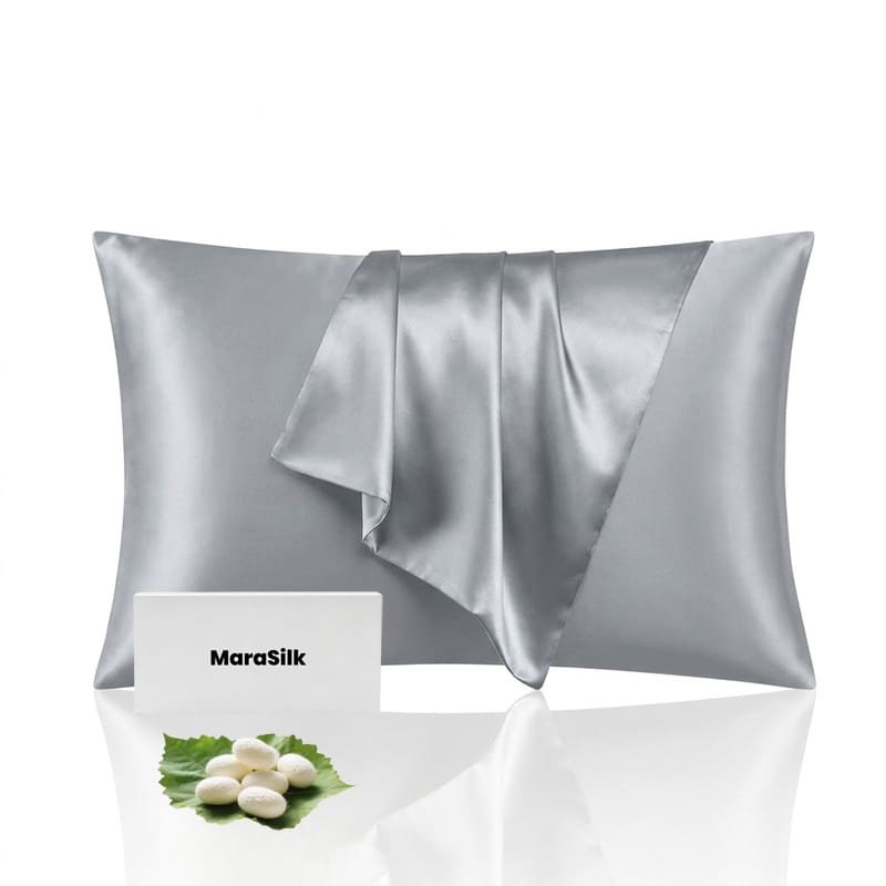 MaraSilk 30-Momme Pure Mulberry Silk Pillowcase - MC08 MC0802