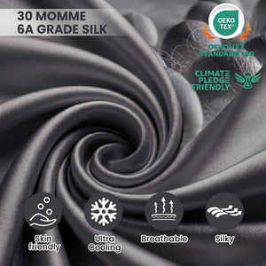MaraSilk 30-Momme Pure Mulberry Silk Pillowcase - MC08