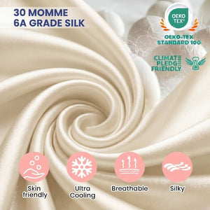 MaraSilk 30-Momme Pure Mulberry Silk Pillowcase - MC08