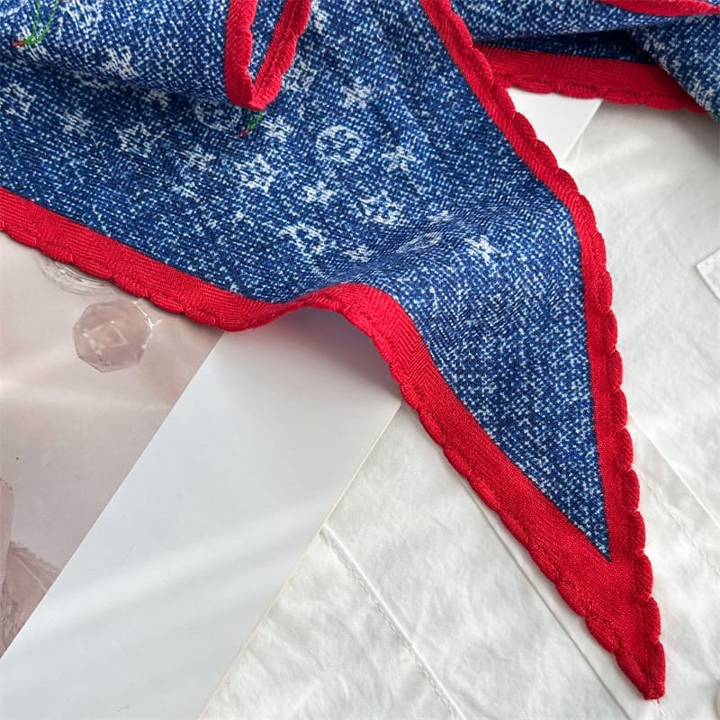 MaraSilk Pure Mulberry Silk-Wool Scarf - Diamond MS906
