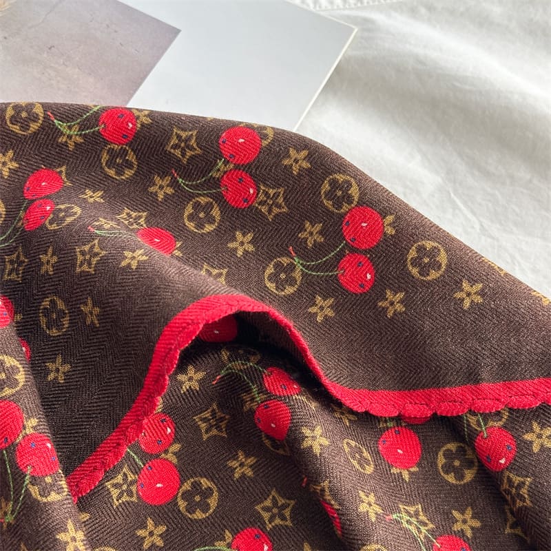 MaraSilk Pure Mulberry Silk-Wool Scarf - Diamond MS906
