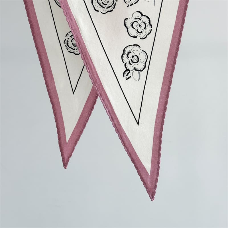 MaraSilk Pure Mulberry Silk-Wool Scarf - Diamond MS915