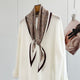 MaraSilk Pure Mulberry Silk-Wool Scarf - Diamond MS916 55" x 17" MS91601