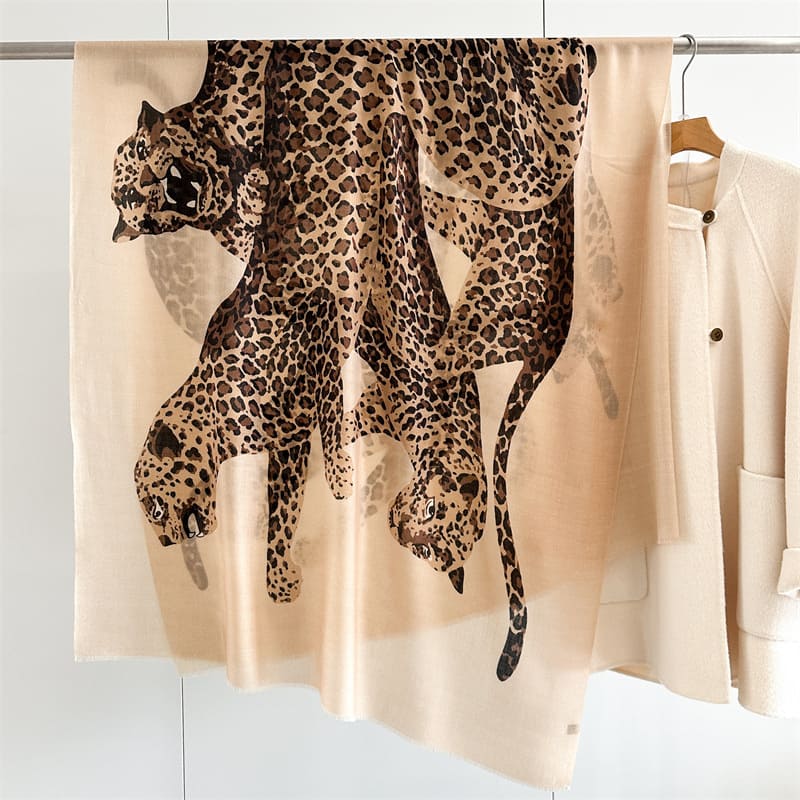 MaraSilk Pure Wool Scarf - Oblong MS922