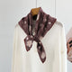 MaraSilk Pure Mulberry Silk-Wool Scarf - Square MS913 25" x 25" MS91301