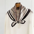 MaraSilk Pure Mulberry Silk-Wool Scarf - Square MS910 25" x 25" MS91001