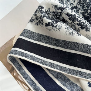 MaraSilk Pure Mulberry Silk-Wool Scarf - Square MS911