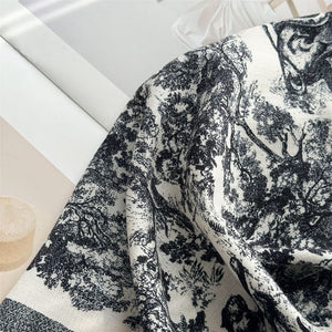MaraSilk Pure Mulberry Silk-Wool Scarf - Square MS911