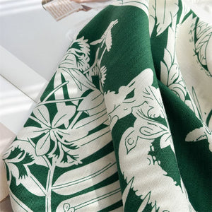 MaraSilk Pure Mulberry Silk-Wool Scarf - Square MS914