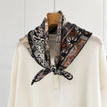 MaraSilk Pure Mulberry Silk-Wool Scarf - Square MS917