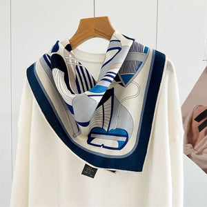MaraSilk Pure Mulberry Silk-Wool Scarf - Square MS921