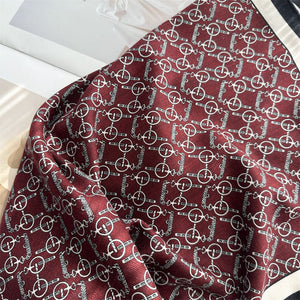 MaraSilk Pure Mulberry Silk-Wool Scarf - Square MS921