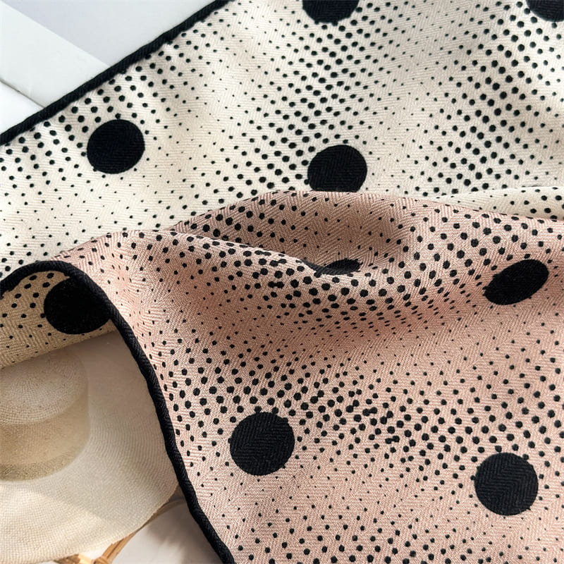 MaraSilk Pure Mulberry Silk-Wool Scarf - Square MS921