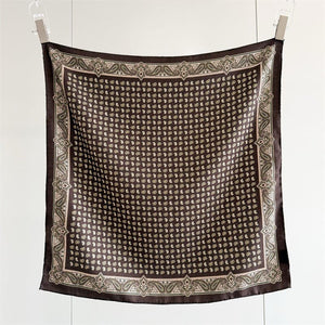 MaraSilk Pure Mulberry Silk-Wool Scarf - Square MS921 25" x 25" MS92105