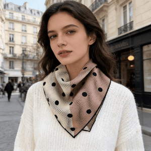 MaraSilk Pure Mulberry Silk-Wool Scarf - Square MS921