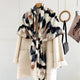 MaraSilk Pure Mulberry Silk-Wool Scarf - Square MS923 53" x 53" MS92301