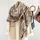 MaraSilk Pure Mulberry Silk-Wool Scarf - Square MS924