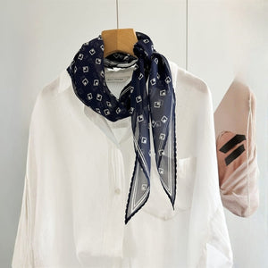 MaraSilk Pure Mulberry Silk Scarf - Diamond Georgette MS1009