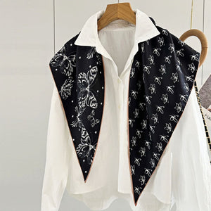 MaraSilk Pure Mulberry Silk Scarf - Diamond Twill MS639