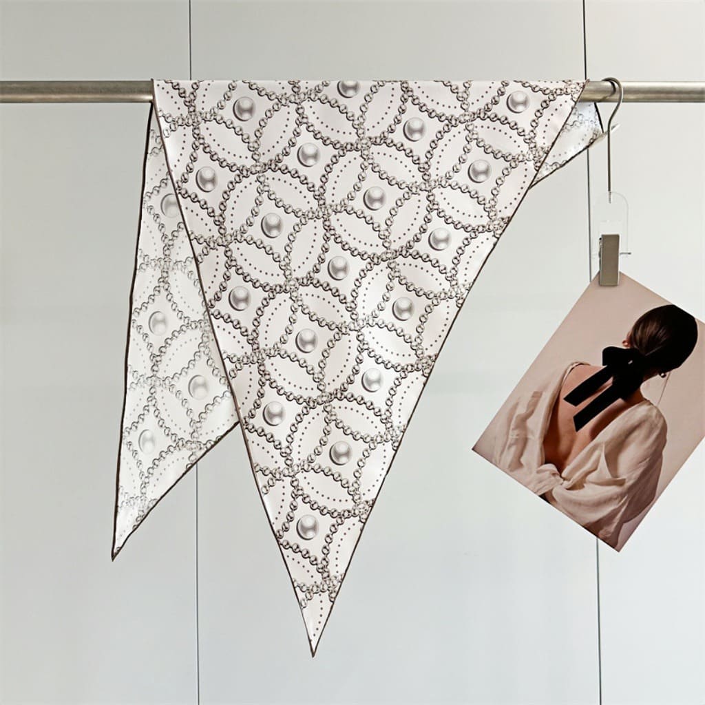 MaraSilk Pure Mulberry Silk Scarf - Diamond Twill MS639 51" x 33" x 33" MS63903