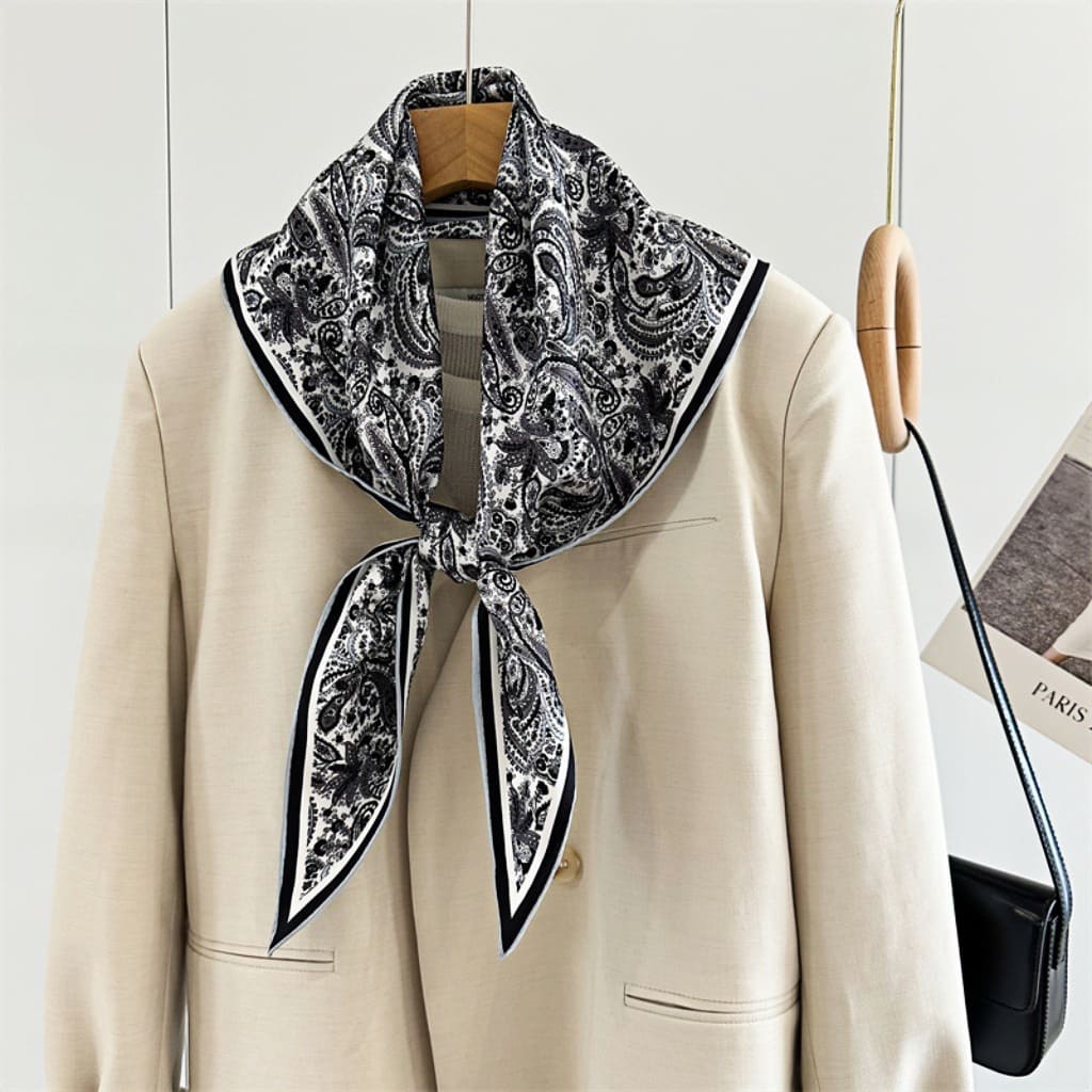 MaraSilk Pure Mulberry Silk Scarf - Diamond Twill MS639