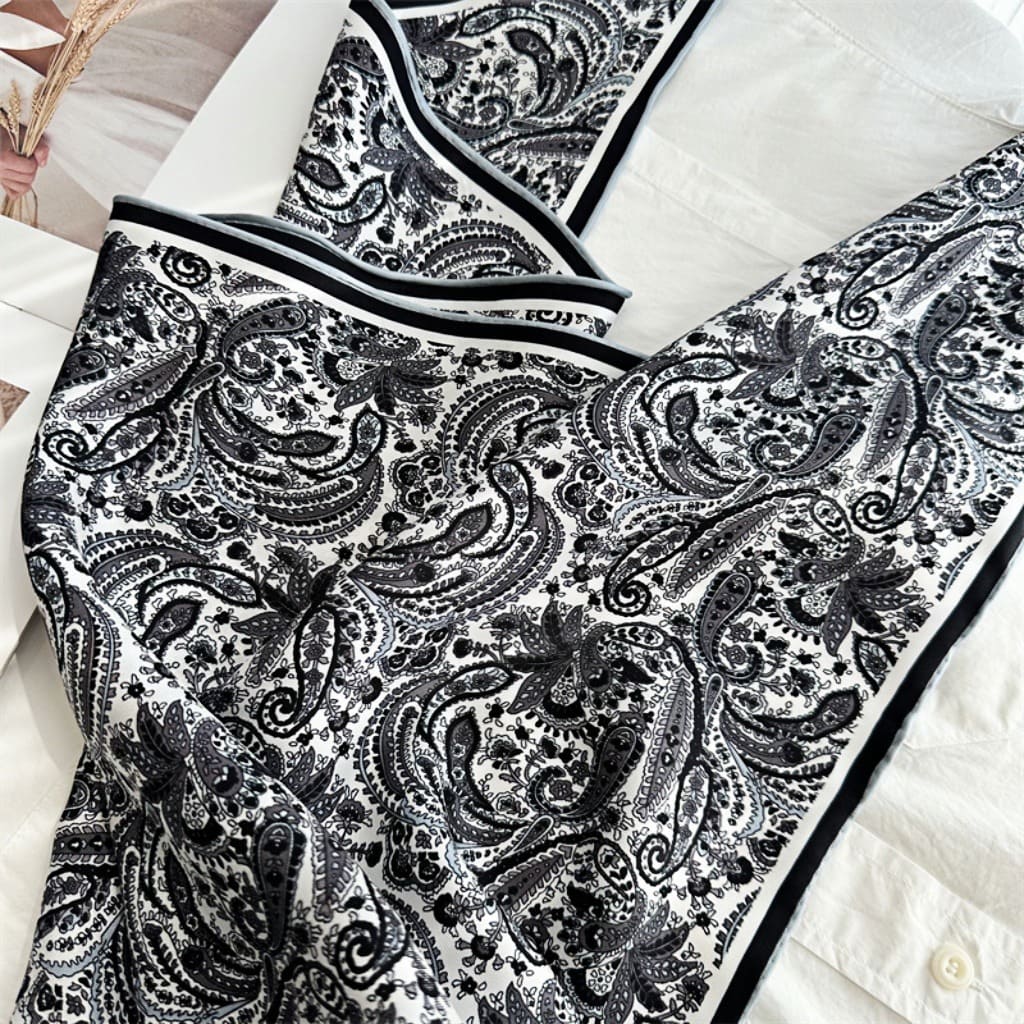 MaraSilk Pure Mulberry Silk Scarf - Diamond Twill MS639