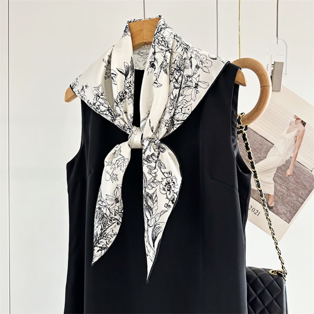 MaraSilk Pure Mulberry Silk Scarf - Diamond Twill MS639