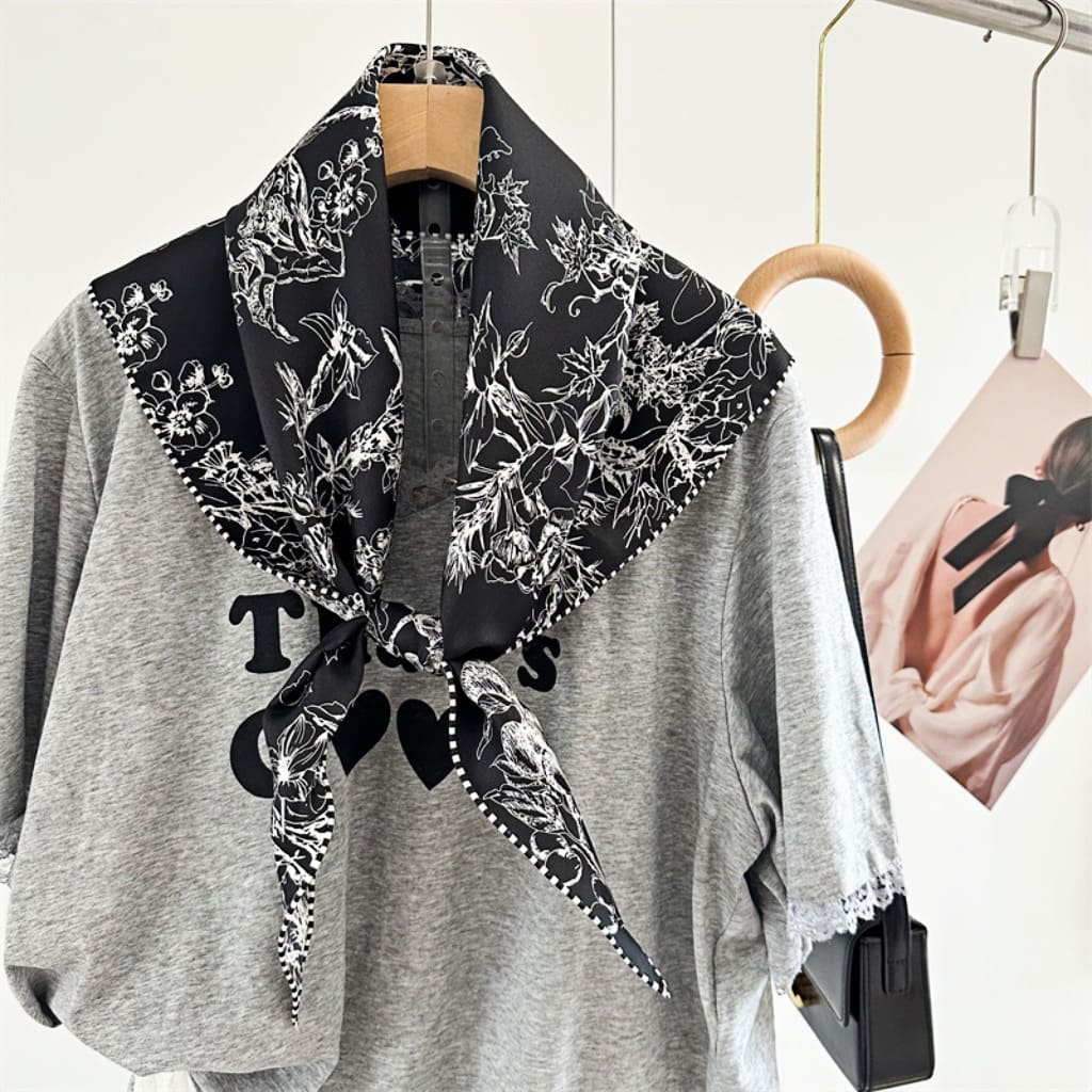 MaraSilk Pure Mulberry Silk Scarf - Diamond Twill MS639