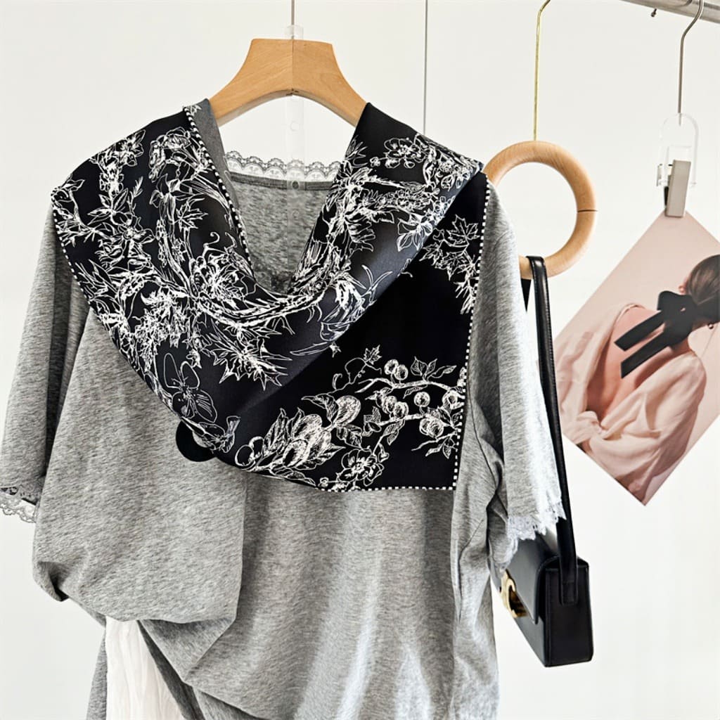 MaraSilk Pure Mulberry Silk Scarf - Diamond Twill MS639