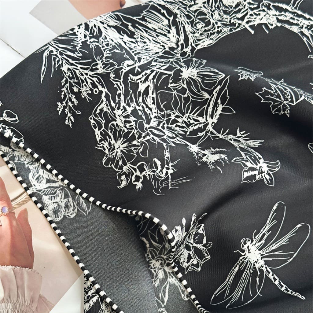 MaraSilk Pure Mulberry Silk Scarf - Diamond Twill MS639