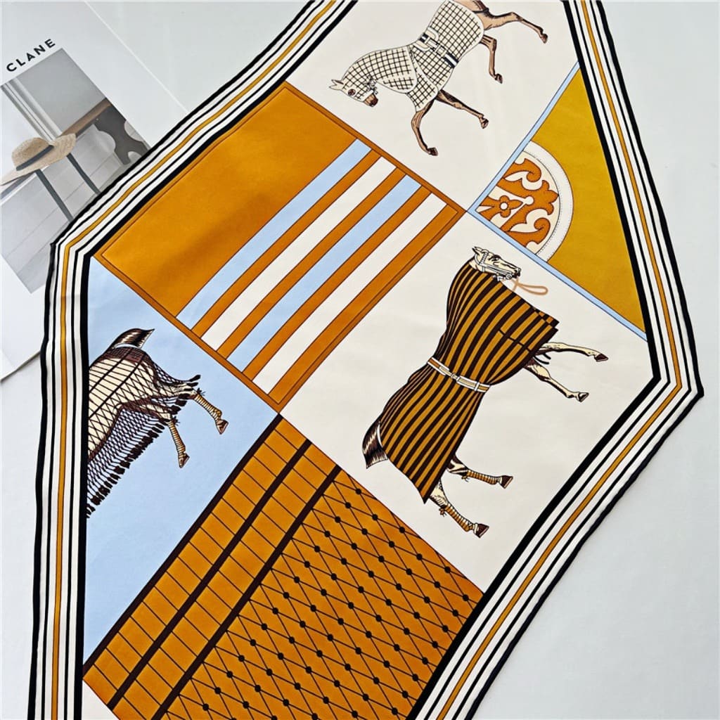 MaraSilk Pure Mulberry Silk Scarf - Diamond Twill MS640