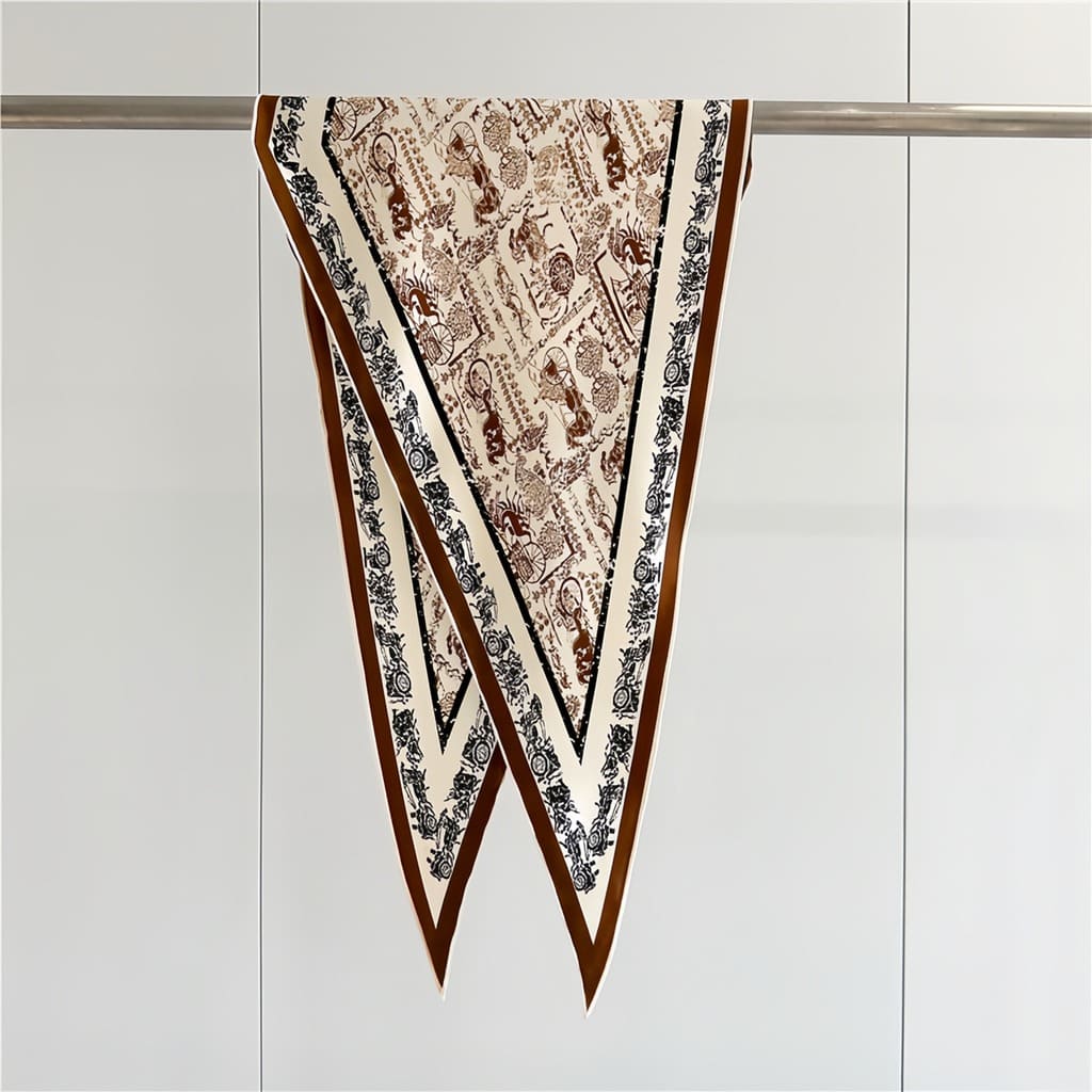 MaraSilk Pure Mulberry Silk Scarf - Diamond Twill MS640 47" x 18" x 18" MS64013