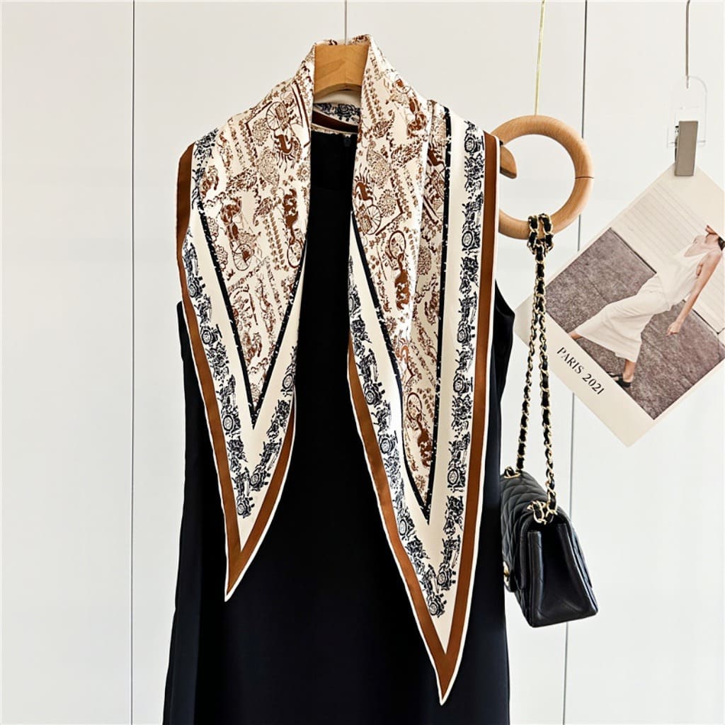 MaraSilk Pure Mulberry Silk Scarf - Diamond Twill MS640