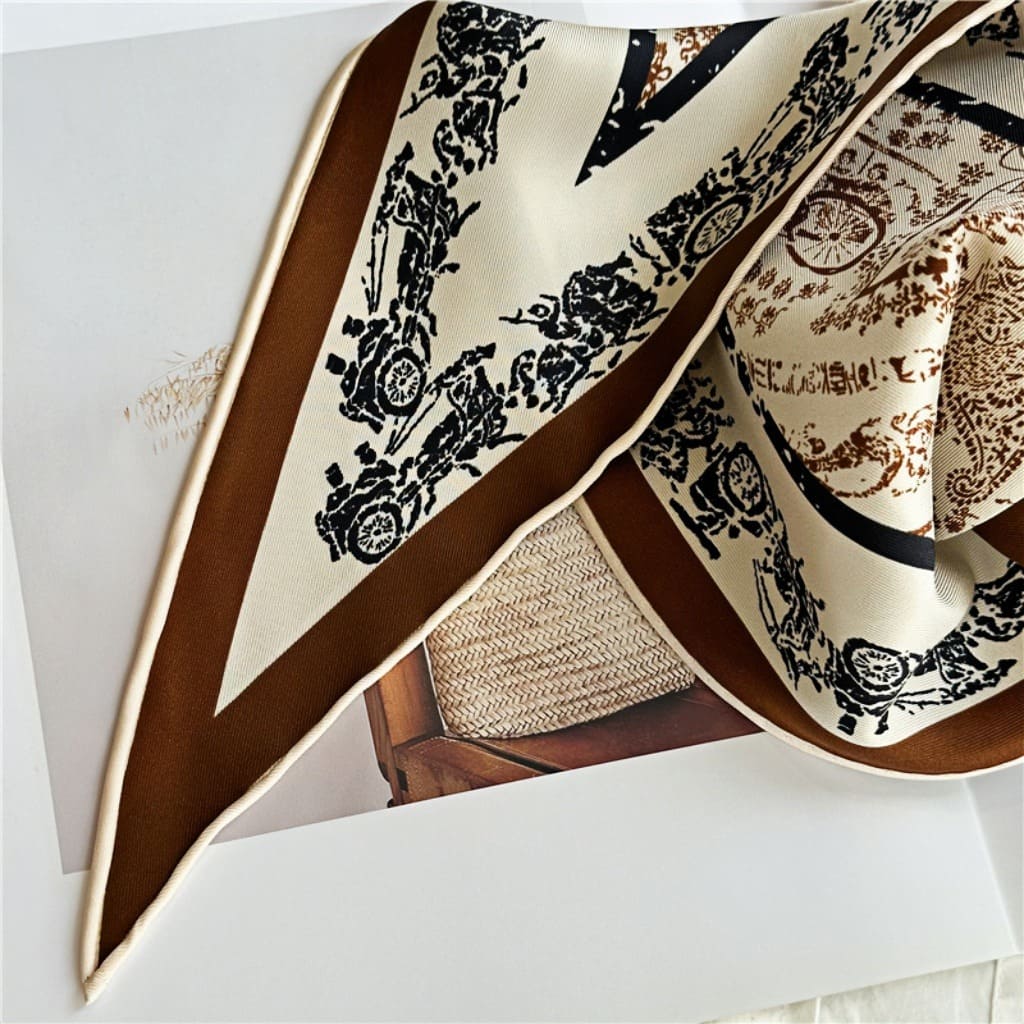 MaraSilk Pure Mulberry Silk Scarf - Diamond Twill MS640