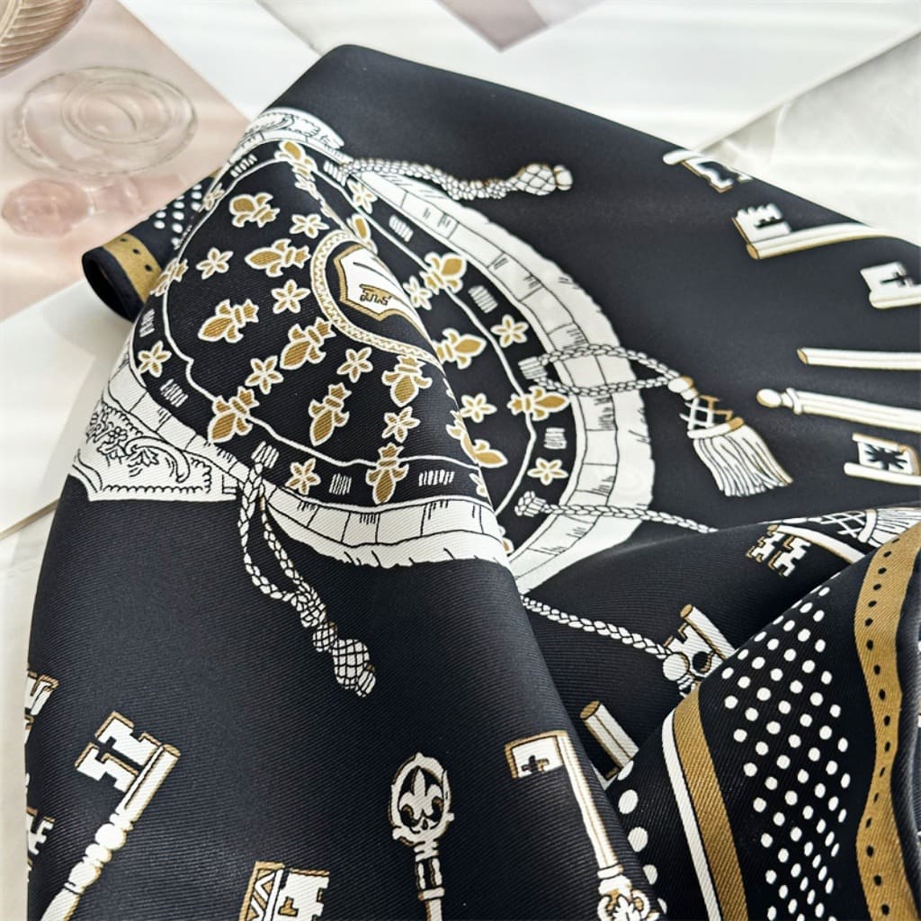 MaraSilk Pure Mulberry Silk Scarf - Diamond Twill MS640