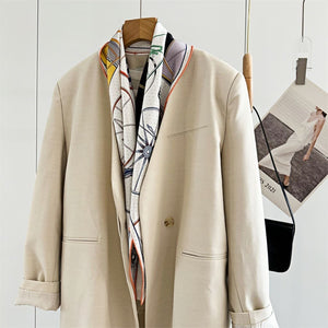 MaraSilk Pure Mulberry Silk Scarf - Diamond Twill MS640