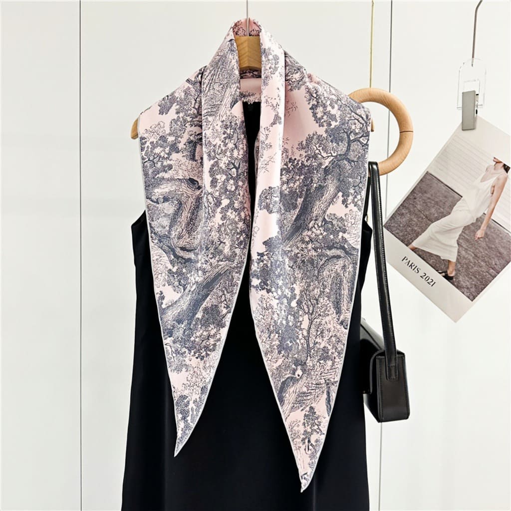 MaraSilk Pure Mulberry Silk Scarf - Diamond Twill MS640 