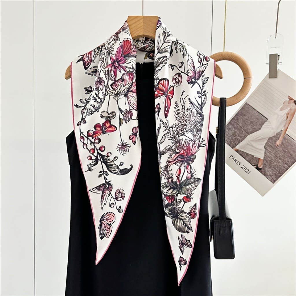 MaraSilk Pure Mulberry Silk Scarf - Diamond Twill MS640 