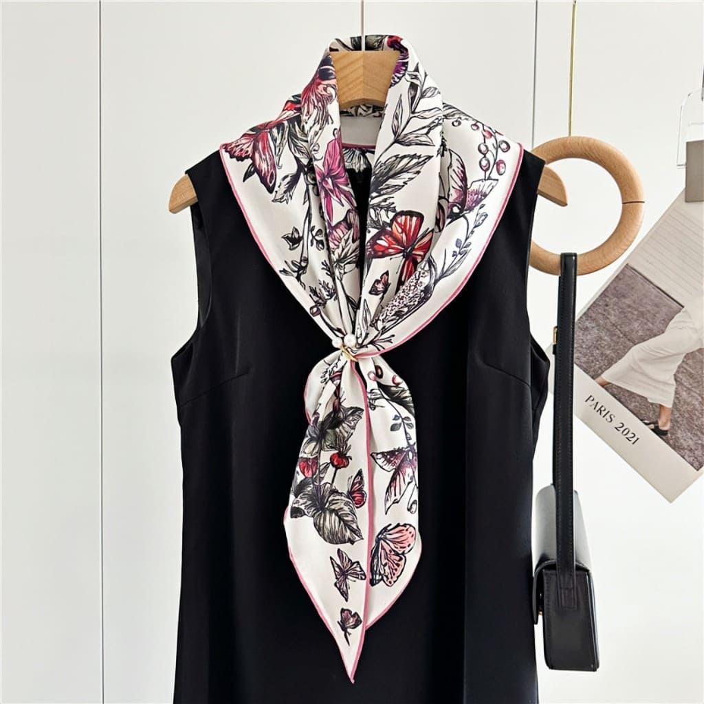 MaraSilk Pure Mulberry Silk Scarf - Diamond Twill MS640 