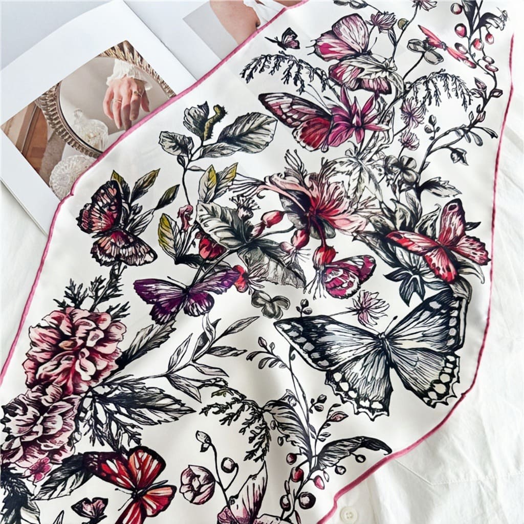 MaraSilk Pure Mulberry Silk Scarf - Diamond Twill MS640 