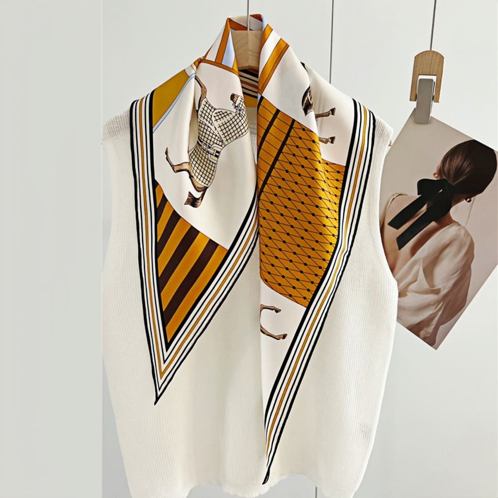 MaraSilk Pure Mulberry Silk Scarf - Diamond Twill MS640