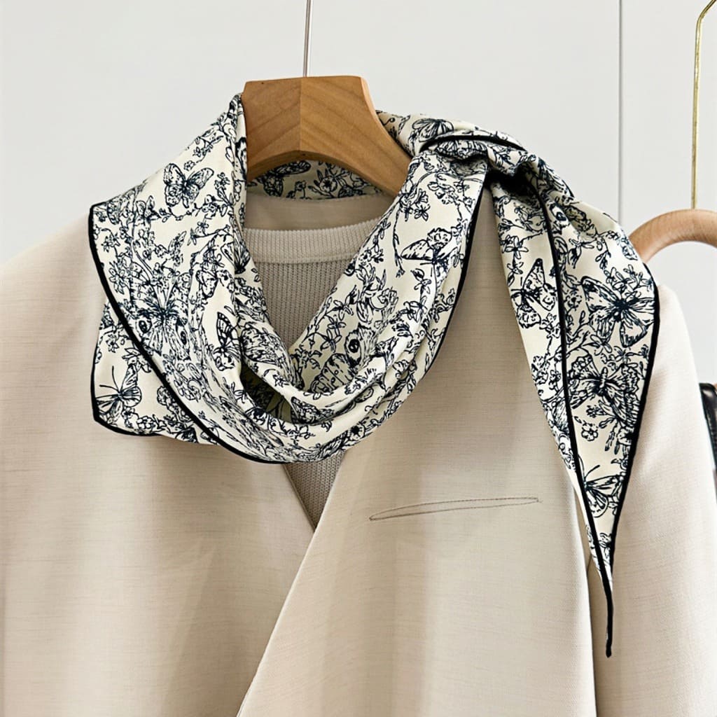 MaraSilk Pure Mulberry Silk Scarf - Diamond Twill MS640 