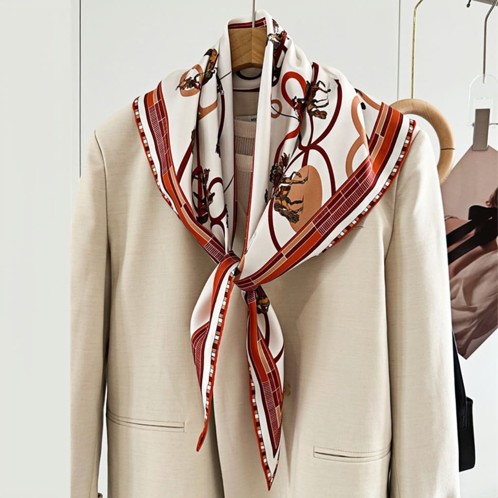 MaraSilk Pure Mulberry Silk Scarf - Diamond Twill MS641