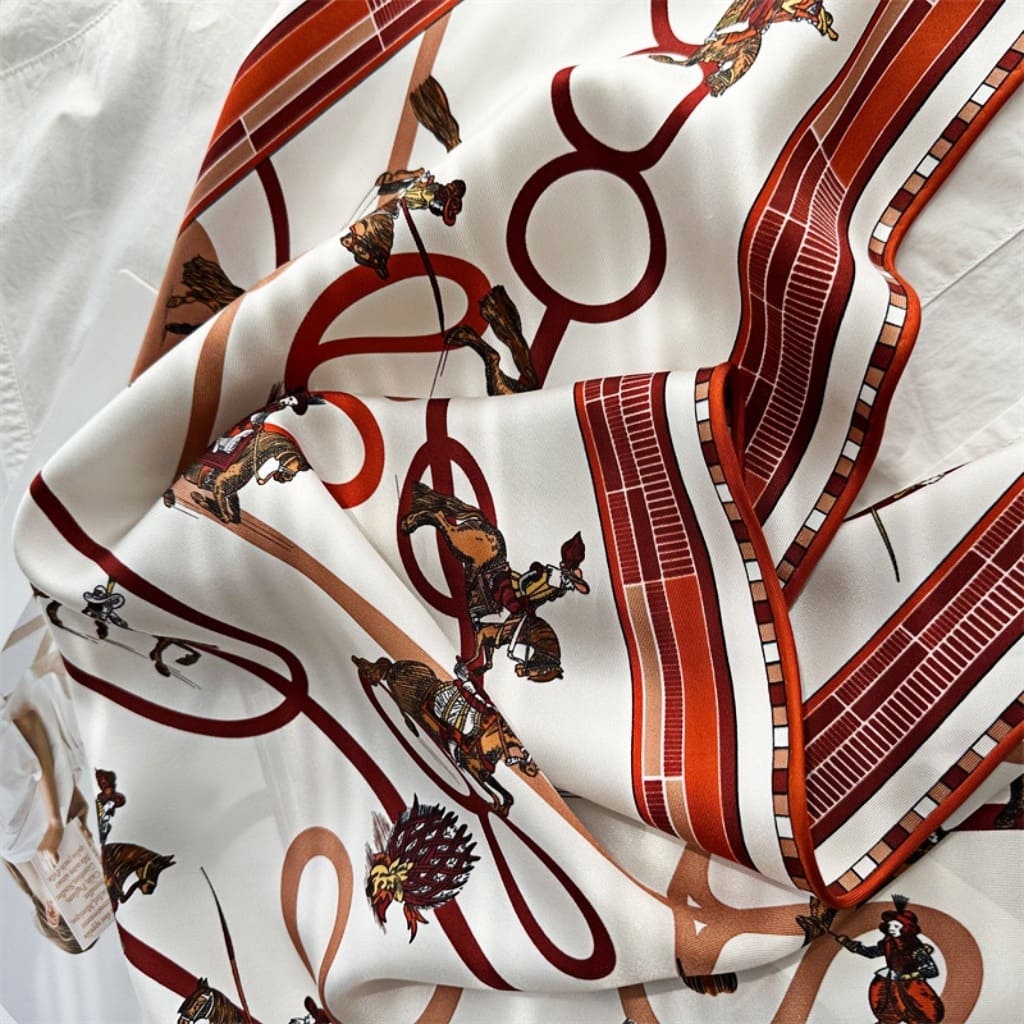 MaraSilk Pure Mulberry Silk Scarf - Diamond Twill MS641