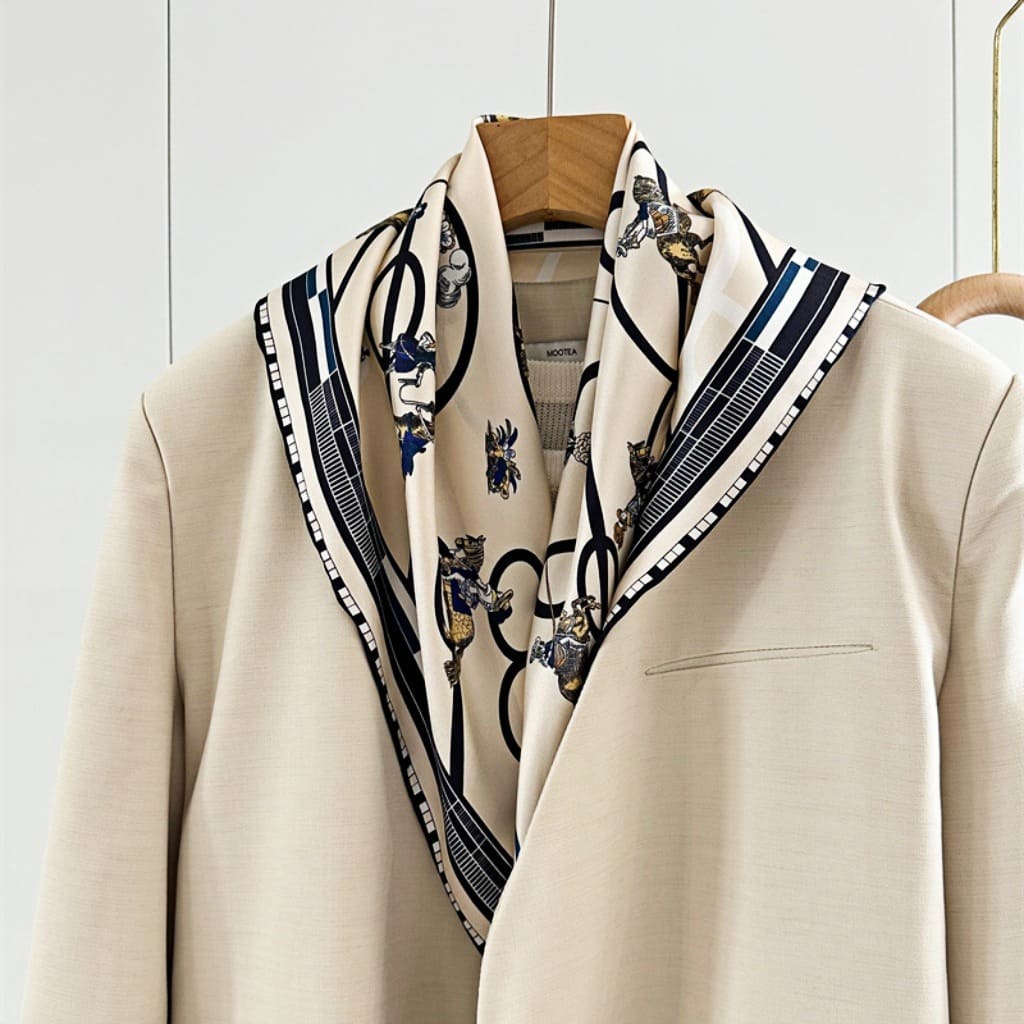 MaraSilk Pure Mulberry Silk Scarf - Diamond Twill MS641